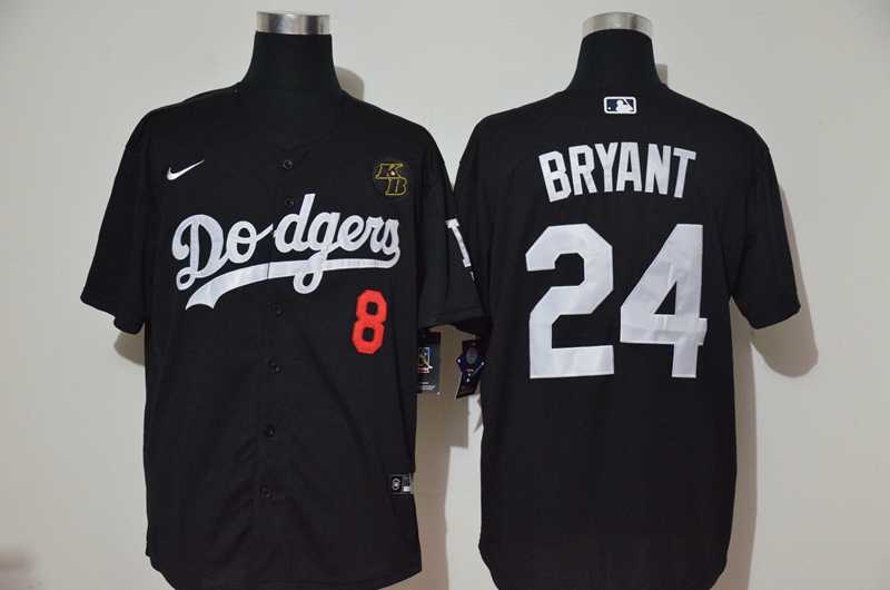 Dodgers 24 Kobe Bryant Black 2020 Nike KB Cool Base Jersey,We sell and wholesale Dodgers 24 Kobe Bryant Black 2020 Nike KB Cool Base Jersey on line form chian!